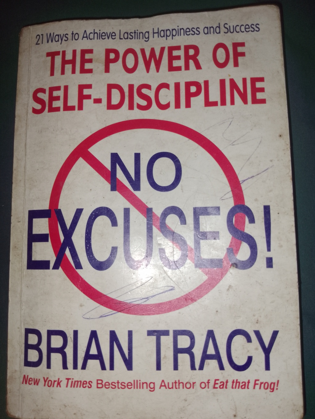 REVIEW of the first two pages of Brian Tracy’s Book: The power of Self-discipline